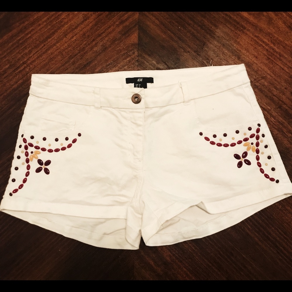 White shorts